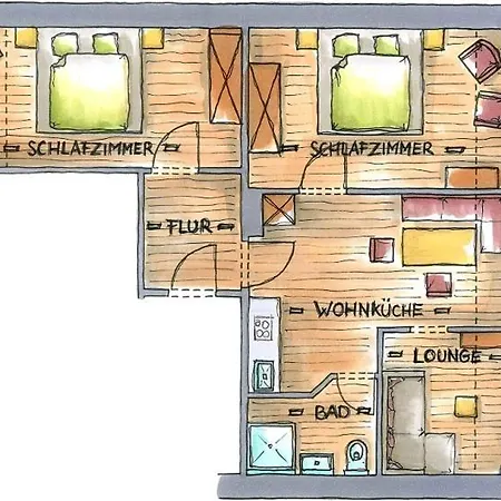 Moselgarten - Domherren-suite *